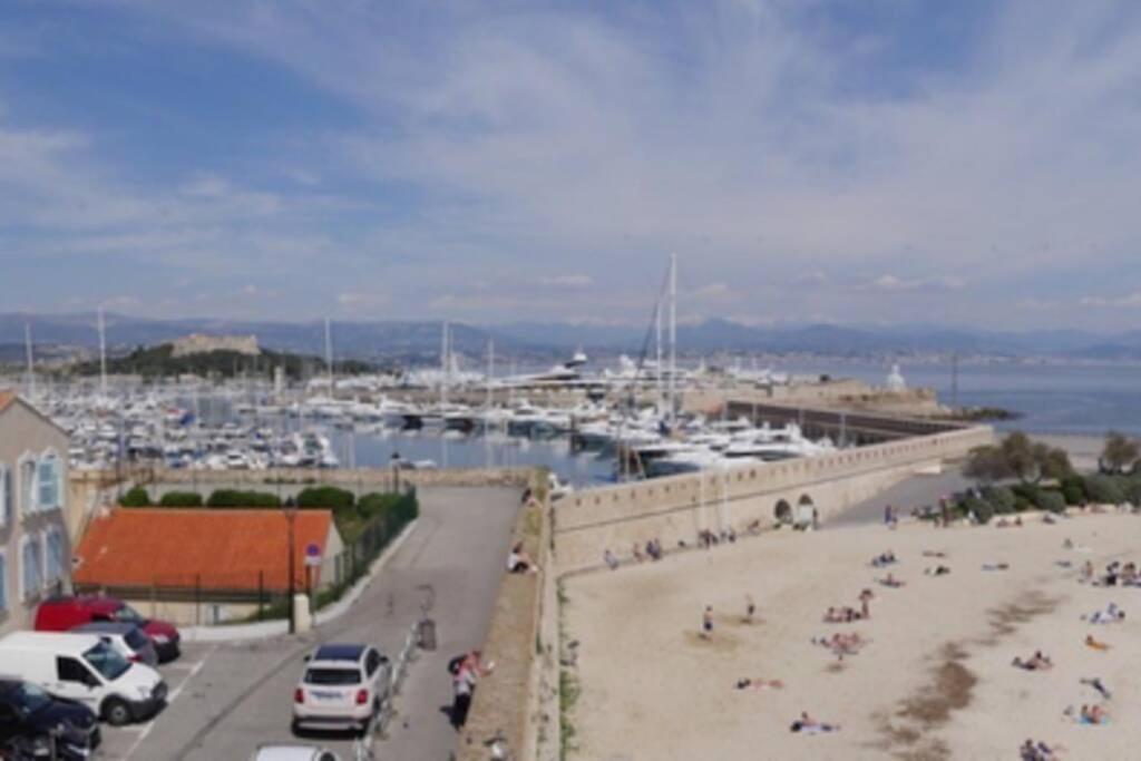 Bord De Mer - Ac, Wifi, Chic, Sea View, Beach 2 Minutes Walk أنتيب المظهر الخارجي الصورة